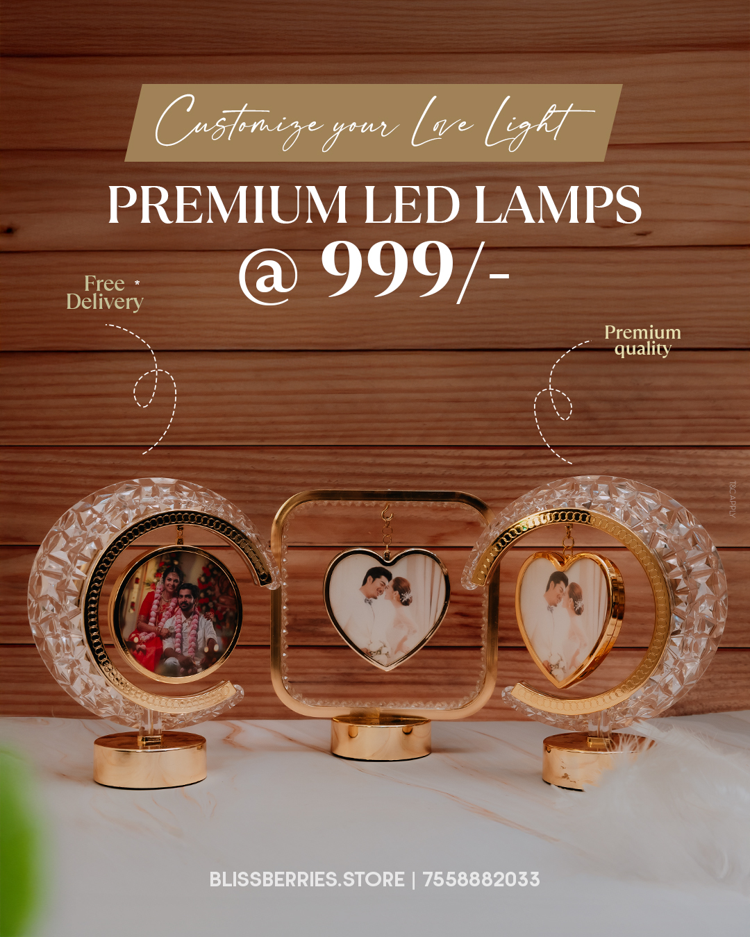 OFFER Crescent Lamp best gift under 999