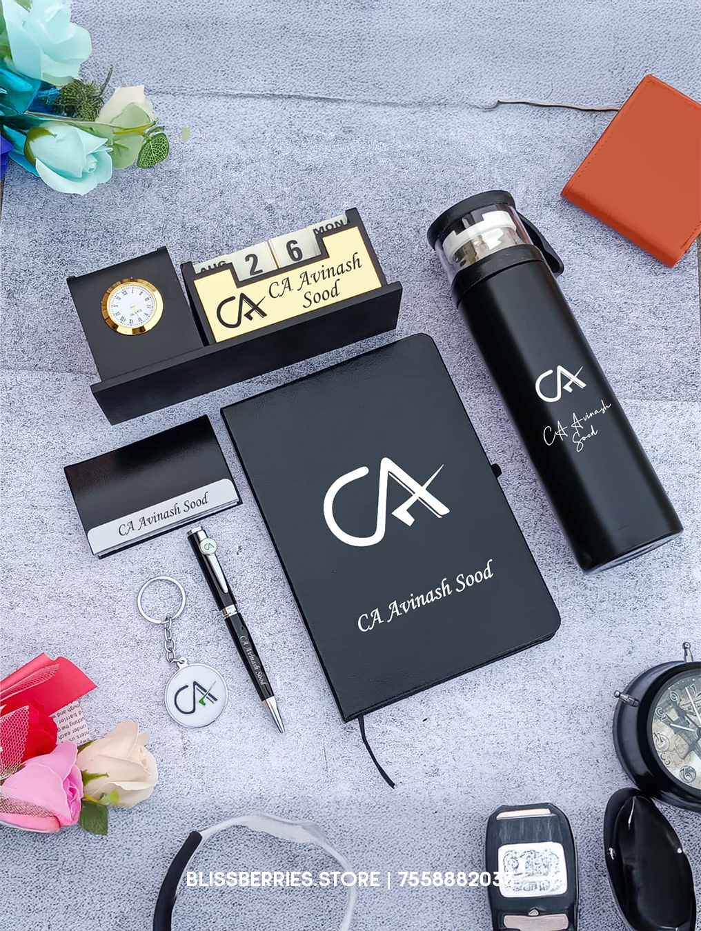 Custom Professional Gift Set – Personalized Desk & Office Essentials